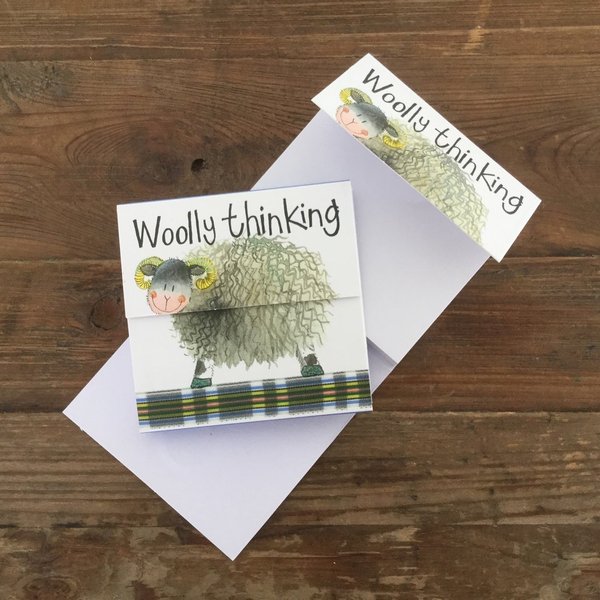 Alex Clark Zettelblock klein - Wooly thinking