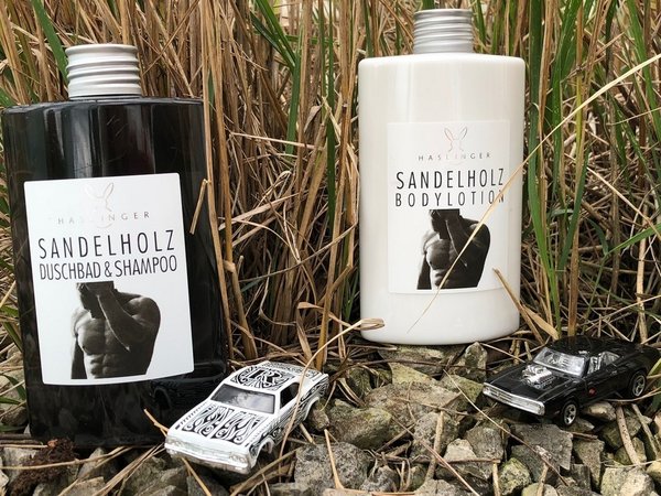 Haslinger Duschmittel und Shampoo - Sandelholz - ph-neutral