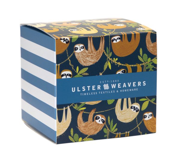 Ulster Weavers - Porzellan Tasse blau - Faultiere