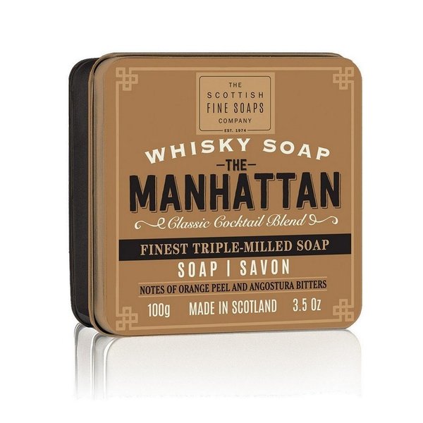 Scottish Fine Soaps - Whisky Seife - Manhattan holzig