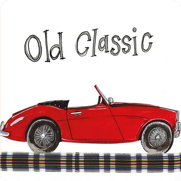 Alex Clark Art - Untersetzer Kork - Old Classic Car