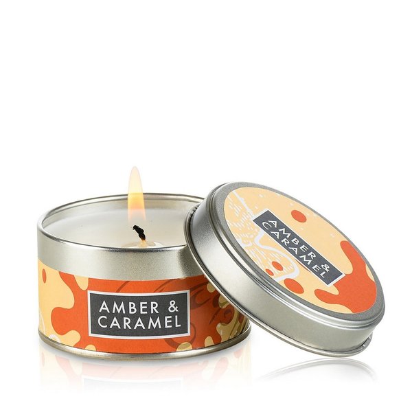 Duftkerze Swiss Edition - Amber & Caramel