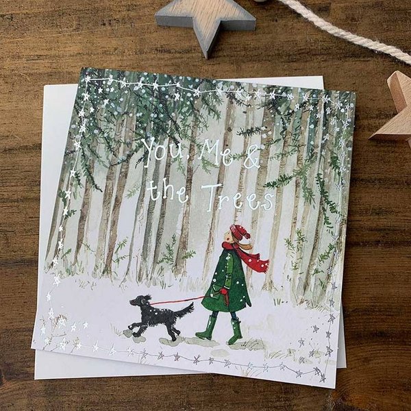 Alex Clark - Du, ich und die Bäume - Weihnachtskarte