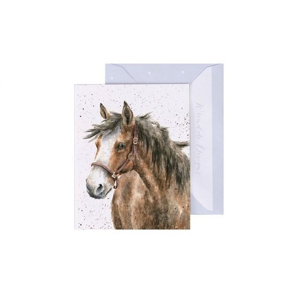 Wrendale - Minikarte wunderschönes Pferd - Horse