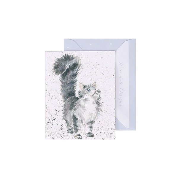 Wrendale - Minikarte stolze Katze - Dame des Hauses