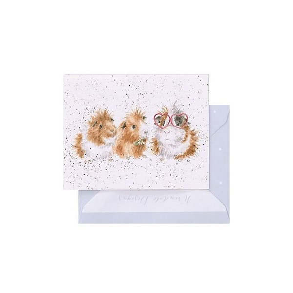 Wrendale - Minikarte Meerscheinchen - Trendsetter guinea Pig