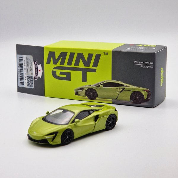 MiniGT Nr. 496 - McLaren Artura (Flux Green)
